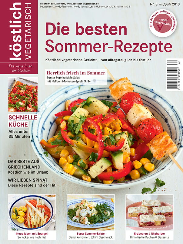 Koestlich Vegetarisch 3 2013 Die Besten Sommer Rezepte Titel 604x805px 72c0f513