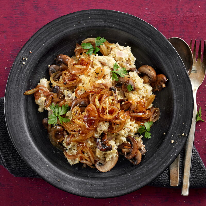 1 25 Pilz Quinotto Mit Balsamico Zwiebeln 1600x1600px D1aebf92