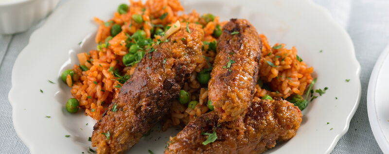 4 15 Sojaschnetzel Cevapcici Mit Djuvec Reis 1920x760px F3d23e44