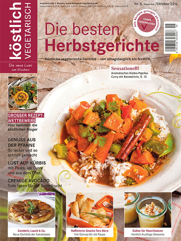 Koestlich Vegetarisch 5 2012 Die Besten Herbstgerichte Titel 604x805px 58e39de4