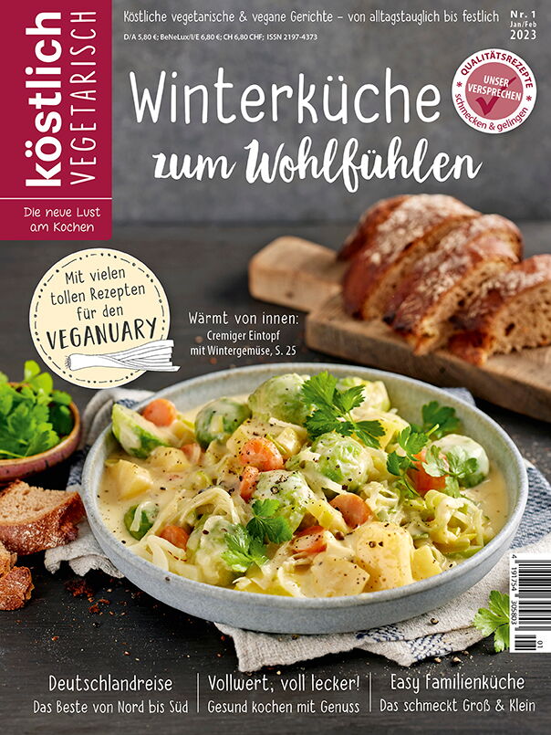 Kochzeitschrift Koestlich Vegetarisch Winterkueche Zum Wohlfuehlen Kv 1 2023 Titelseite Gross 72dpi Rgb 604x805px K5 5a2943de