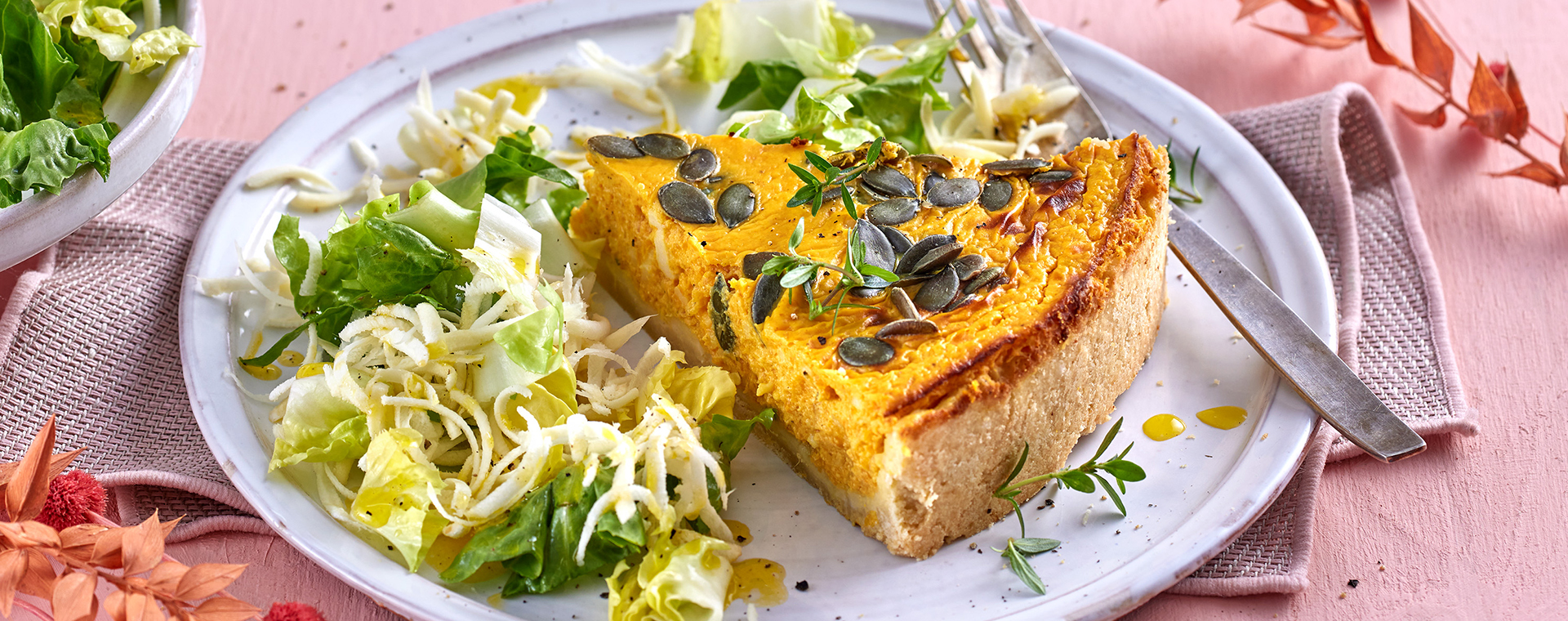 5 24 Muskatkuerbis Waehe Mit Endiviensalat 1920x760px